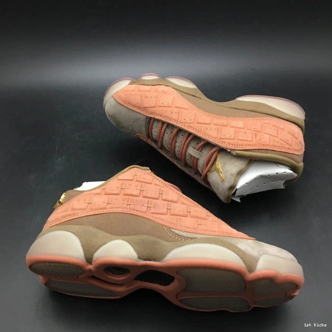 1st Kicks Low x AT3102-200 Canteen-Terra Air CLOT Jordan Sepia Blush 13 Stone 0824